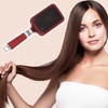 Unique Bargains Red Wet and Dry Detangling Hair Brush - 2 of 4