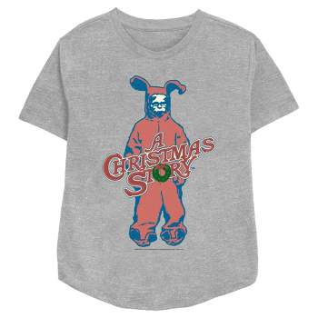 Women's A Christmas Story Ralphie Bunny Suit T-Shirt