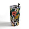 Marta Barragan Camarasa Animal print dark jungle Travel Mug 20 oz Stainless Steel Travel Mug - Deny Designs - 4 of 4