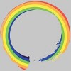 Adult Design By Humans Pride Rainbow Enso Symbol By RockNRawrl T-Shirt - 2 of 2