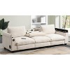 VYNXARIA Chenille Sectional Sofa with Bluetooth Speaker,Comfy Cloud Couch Set£¬Beige - 4 of 4