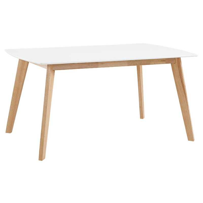 59&#34; Retro Modern Wood Kitchen Dining Table - Saracina Home, 1 of 11
