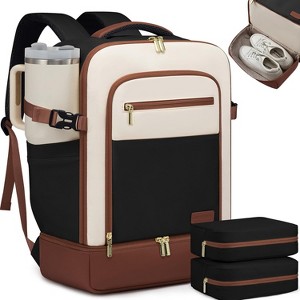 LOVEVOOK Travel Backpack for Women with Shoes Compartment - 1 of 3
