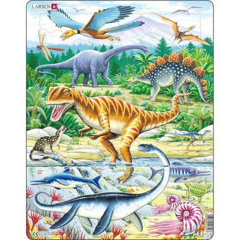 Wooden Dinosaur Puzzles, Game Puzzle Dinosaurs