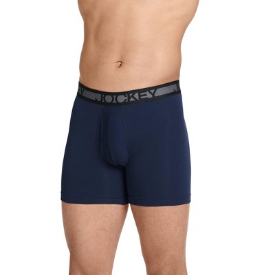 Jockey Men's Underwear Sport Cooling Mesh Performance 6 Boxer