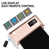 Deerrun Treadmills 16.14*39.37 Inch Gold Color,2 in 1 300lbs Capacity Under Desk Walk Pad, 0.6-3.8 Mph with PitPat APP - 2 of 4