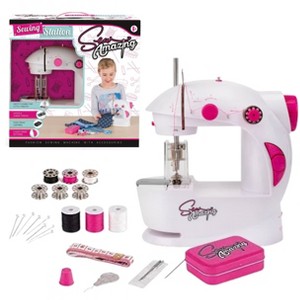 Sew Amazing Kids' Sewing Machine Kit for Beginners – Safe and Fun Age 8+ - 1 of 4