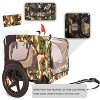 Dog Bike Trailer Outdoor Pet Stroller with 16" Wheels   Heavy-Duty Dog Carriers Wagon Carrier Cart Travel   Waterproof Puppy Stroller - 3 of 4