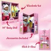The New York Doll Collection Soft Body Baby Doll With Accessories & 4 Sets Of Animal Outfits - 3 of 4