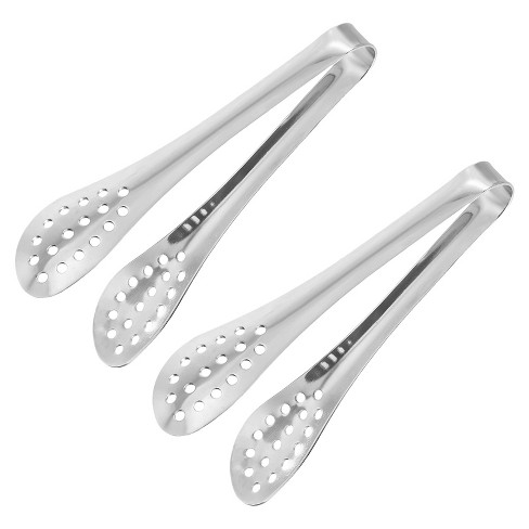 Unique Bargains Tea Party Stainless Steel Dessert Tongs 2 Pcs - image 1 of 4