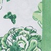 Patricia Heaton Home Green Florals And Flitters Printed Napkin Set of 4 - 3 of 3