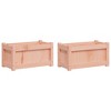 vidaXL Garden Planters 2 pcs Solid Wood Douglas - 2 of 4