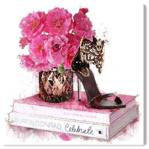 Louis Vuitton Skull Pink Fashion Pop Art Glam Modern Wall Art