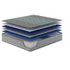 Vynxaria Restonic 11” Medium Comfort Mattress CoolFlow Foam, Marvelous Middle® Lumbar Support, DuraLast Base, 360° Edge Coils - 4 of 4