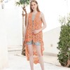 Anna-Kaci Women's Bohemian Crochet Lace Vest - 2 of 4