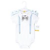Hudson Baby Infant Boys Cotton Bodysuits 3-Pack, Gator Polo - 2 of 4