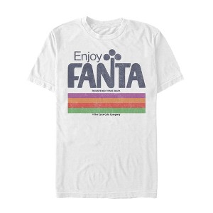 Men's Coca Cola Fanta Retro Stripes T-Shirt - 1 of 4