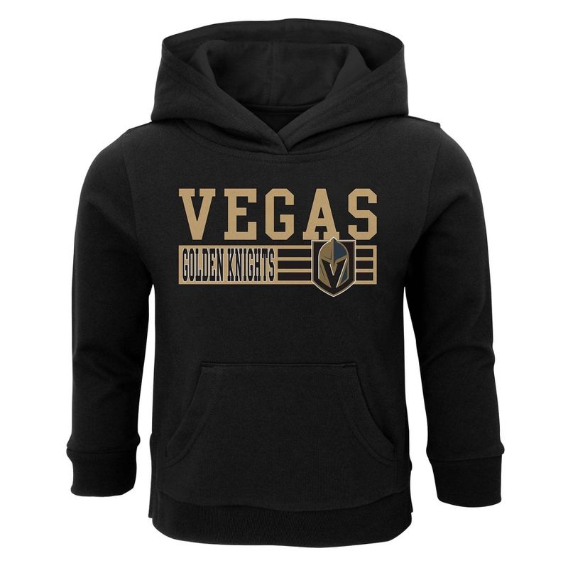NHL Vegas Golden Knights Boys&#39; Poly Core Hooded Sweatshirt, 1 of 2