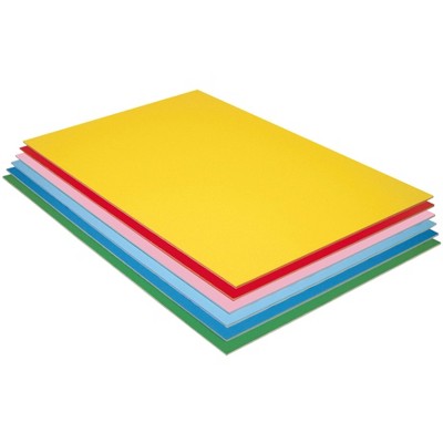 Pacon Acid-Free Foam Board, 20 x 30 Inches, 3/16 Inch Thickness, Assorted Colors, Pack of 12