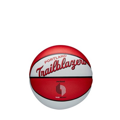 NBA Portland Trail Blazers Retro Mini Basketball