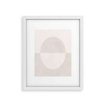 Almost Makes Perfect Round Framed Wall Art - Deny Designs