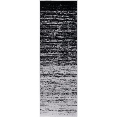 silver/black