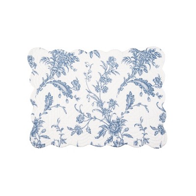 C&F Home Bleighton Blue Placemat Set of 6