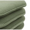 GoodGram Non Slip Chenille Premium Memory Foam Chair Cushions (4 Pack) - 2 of 2