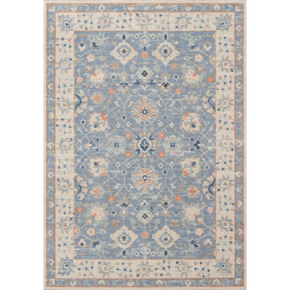 Photos - Area Rug Momeni 6'6"x9' Anatolia Mae Medallion Machine Loomed  Blue 