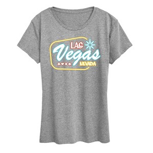 Women's - Instant Message - Las Vegas -Women's Short Sleeve Graphic T-Shirt Short Sleeve Graphic T-Shirt - 1 of 4