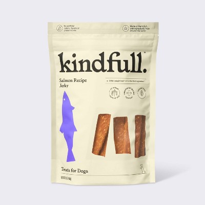 Salmon Flavor Recipe Jerky Dog Treats - Kindfull™ 16oz