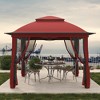 YARDSIGHT 11x11 Pop Up Gazebo Tent with Mosquito Netting – Quick Set Up, Water-Resistant Outdoor Canopy for Patio, Garden, Backyard - 2 of 4