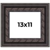PosterPalooza | Photo Size 3.5" Wide Ornate Black Frame - UV Acrylic, Foam Board Backing, Hanging Hardware - 2 of 4