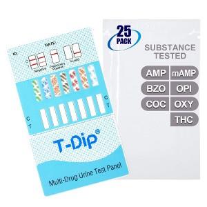 Mintegrity [25pk] 7 Panel Urine Drug Test Card for Home | High Sensitivity Substance Screening Home Detection Urine Dip Card | MT-WDOA-274 - 1 of 4