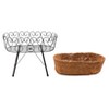 The Lakeside Collection Coir Planter - Coconut Coir Outdoor Planter for Window Box - 3 of 4