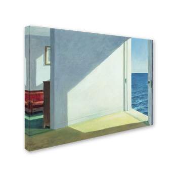 Trademark Fine Art -Edward Hopper 'Rooms by the Sea' Canvas Art