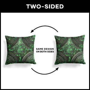 Hasbro Transformers: Rise Of The Beasts Autobot Shield Pattern Throw Pillow 18x18 Inches - 1 of 1