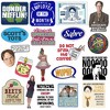 The Office 100ct Vinyl Large Deluxe Stickers Variety Pack - 4 of 4