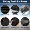 Unique Bargains Waterproof for Toyota 4Runner 2002-2023 Full Car Cover with Zipper Black - 4 of 4