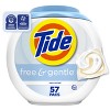 Tide Pods HE Compatible Laundry Detergent Pacs - Free & Gentle - 2 of 4