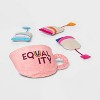 Equality Tea Cup Burrow Pride Cat Toy Set - 4pk - image 2 of 3