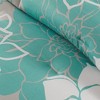 Sapphtopaz Printed Cotton Sateen Comforter Set – Oversized Floral Print Bedding with Bed Skirt, Shams & Decorative Pillows, 7-Peice Quilt Bedding Set - 4 of 4