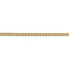Black Bow Jewelry 2.5mm, 14k Yellow Gold, Flat Wheat Chain Bracelet, 7 Inch - 2 of 4