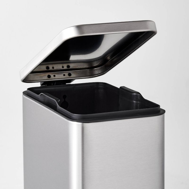 10L Stainless Slim Step Trash Can - Brightroom&#8482;, 4 of 9