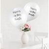 Juvale 30-Pack 12" Memorial Funerals Balloons Party Decorations, Forever in Our Hearts for Memorials - 2 of 4