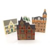 Cat's Meow Village 7.5 Inch Hometown Christmas Set/4 1992 Christmas Wayne Cty Nos Village Buildings - 4 of 4