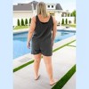 Women's Shut it Down Romper - Lovely Melody - 4 of 4