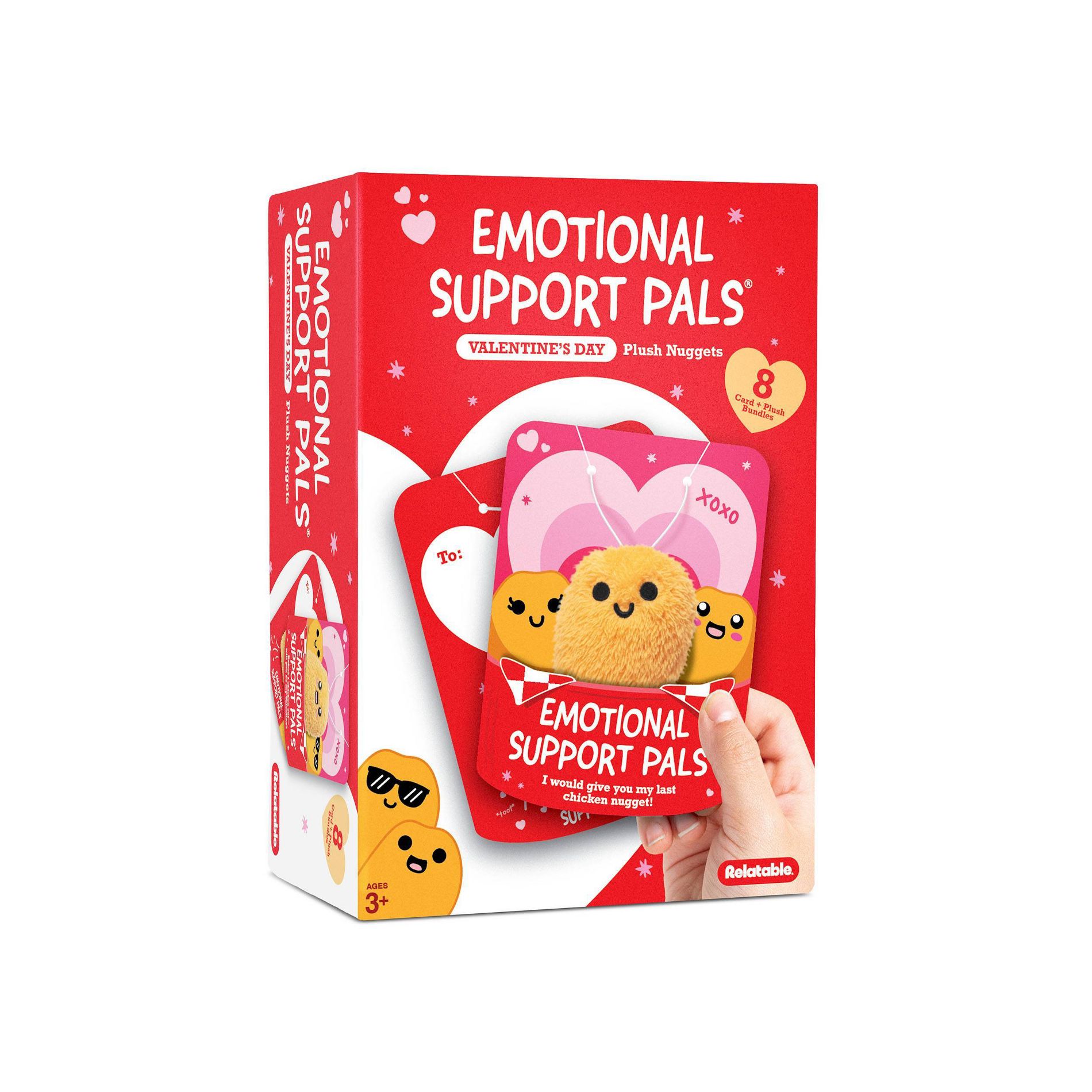 What Do You Meme? Emotional Support Nuggies Valentine's Day Cards - 8pk
