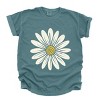 Simply Sage Market White Daisy Garment Dyed Tee - 3 of 4