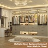 Besiost 48" Closet System with 5 Wood Drawers - 3 of 4